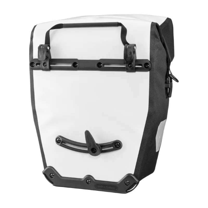 Ortlieb Back-Roller City 20L Pannier Bags - White/Black-2